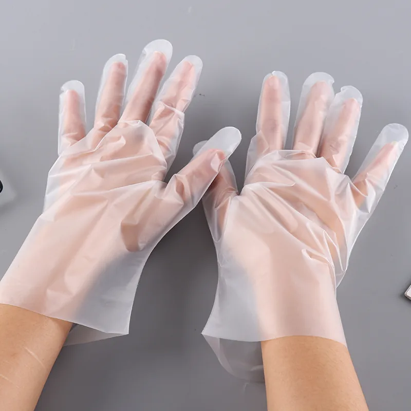 Food Safety Multipurpose Disposable Waterproof Sanitary Convenient PE Gloves