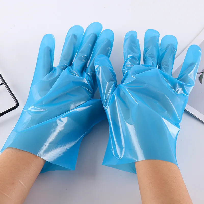 Food Safety Multipurpose Disposable Waterproof Sanitary Convenient PE Gloves