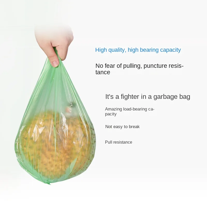 For Bestseller Disposable Polyethylene Trash Bags Household PO Color Thickened Flat-Top Continuous