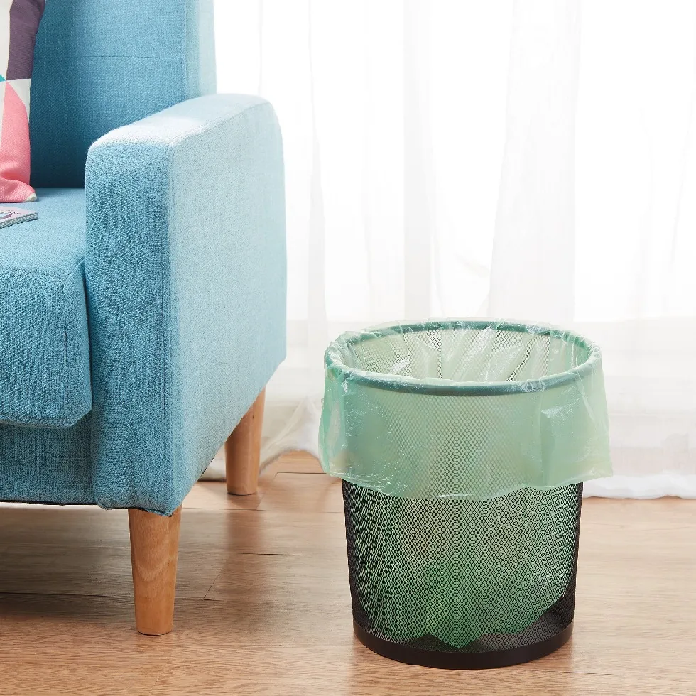 For Bestseller Disposable Polyethylene Trash Bags Household PO Color Thickened Flat-Top Continuous