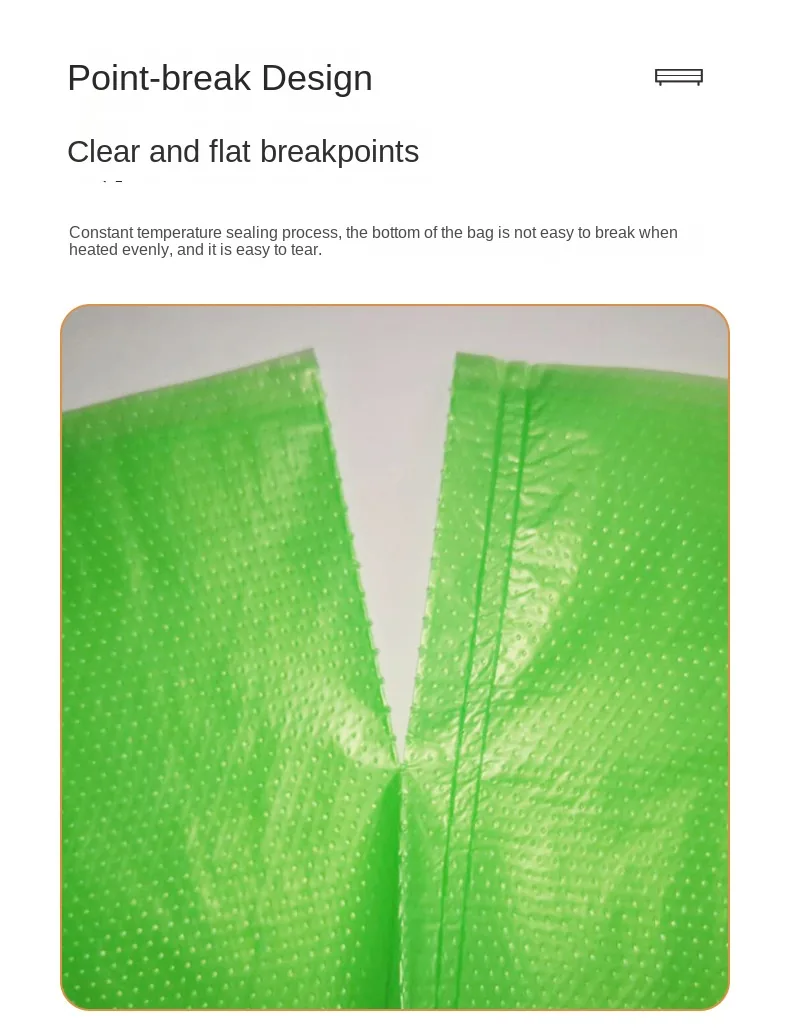 For Bestseller Disposable Polyethylene Trash Bags Household PO Color Thickened Flat-Top Continuous