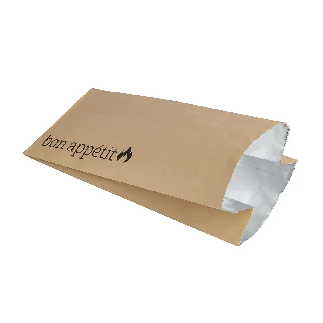 Greaseproof Paper Gusset Bag for BBQ, Skewer & Takeaway — Offset Printed