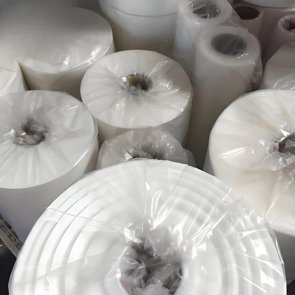 HDPE Food Grade Soft Shrink Film 300m Length 50cm Width