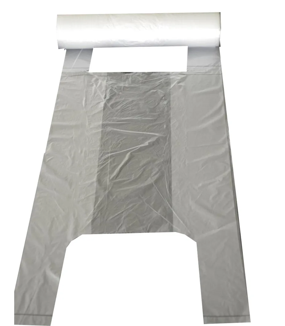 HDPE/PE Vest Carrier Bag on Roll — Printed or Plain