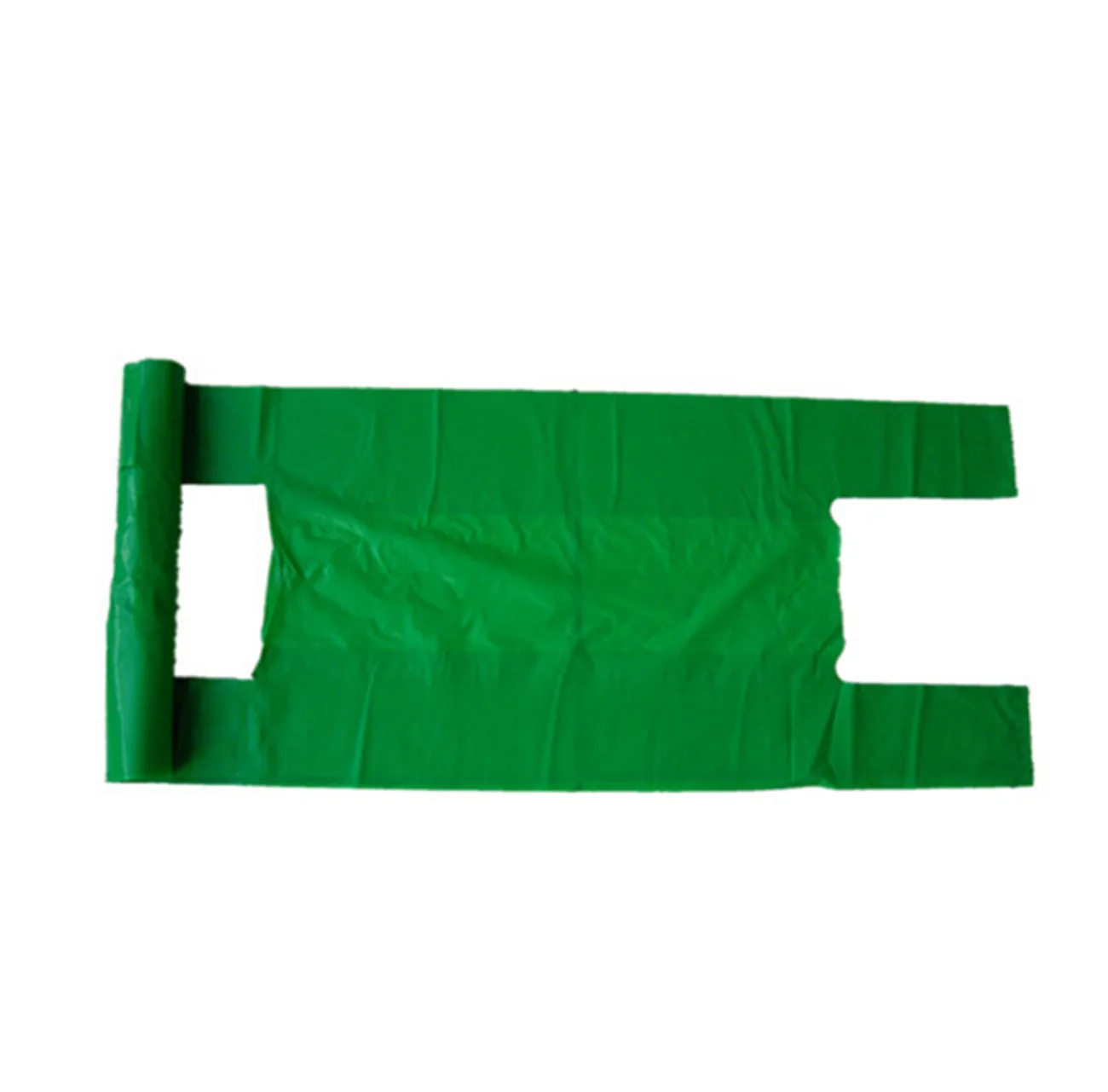 HDPE/PE Vest Carrier Bag on Roll — Printed or Plain