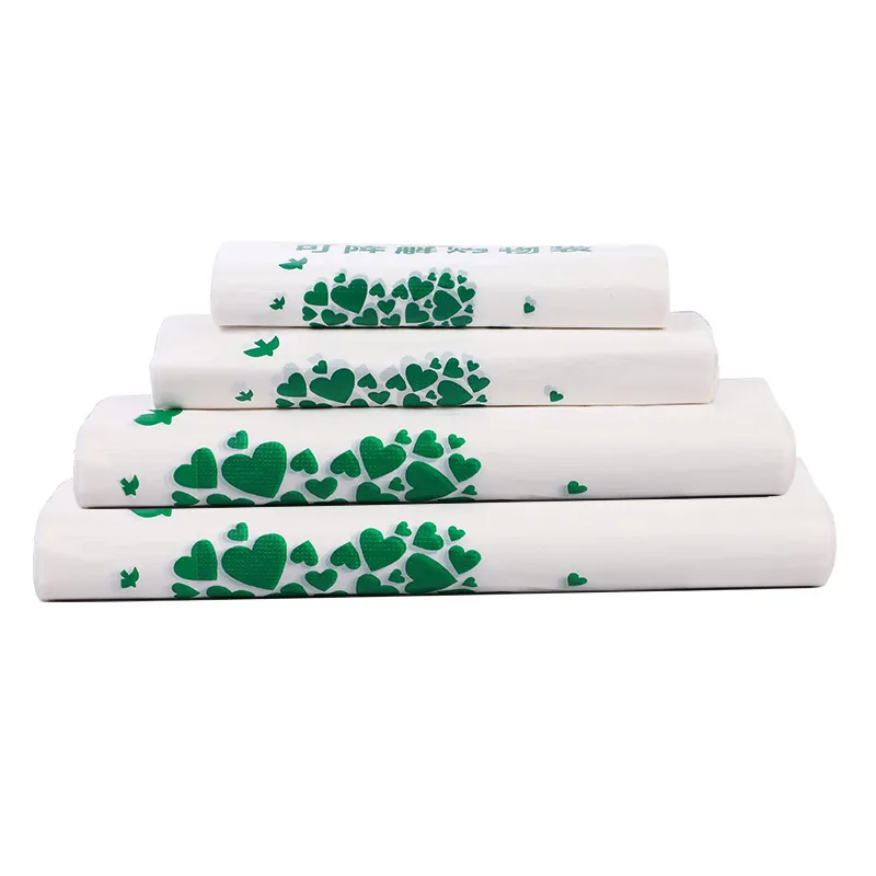 HDPE/PE Vest Carrier Bag on Roll — Printed or Plain