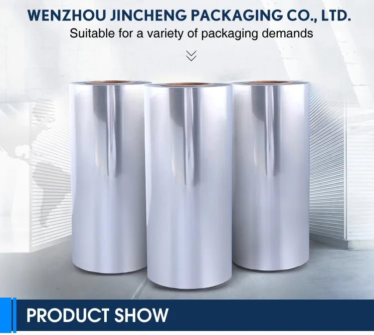 Heat Shrink Film Packing Material PET Packaging Film Plastic Packaging Film