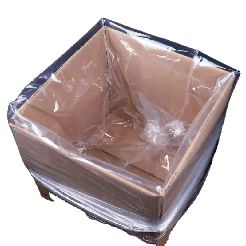 Heavy Duty LDPE or HDPE Side Gusset Poly Bag for Carton Liners Plastic Bag