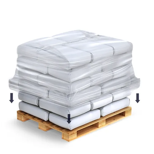 Heavy Duty Tubular PE Stretch Hood Film, High Holding Force Pallet Wrapping Film for Automatic Stretch Hooder Machine