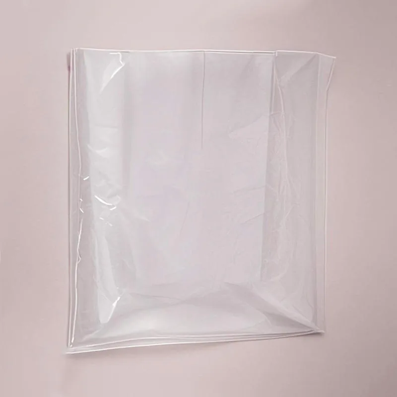 High Clarity LDPE Flat Bags with Moisture-proof Seal, Transparent Poly Liner Bags for Industrial Box Packaging