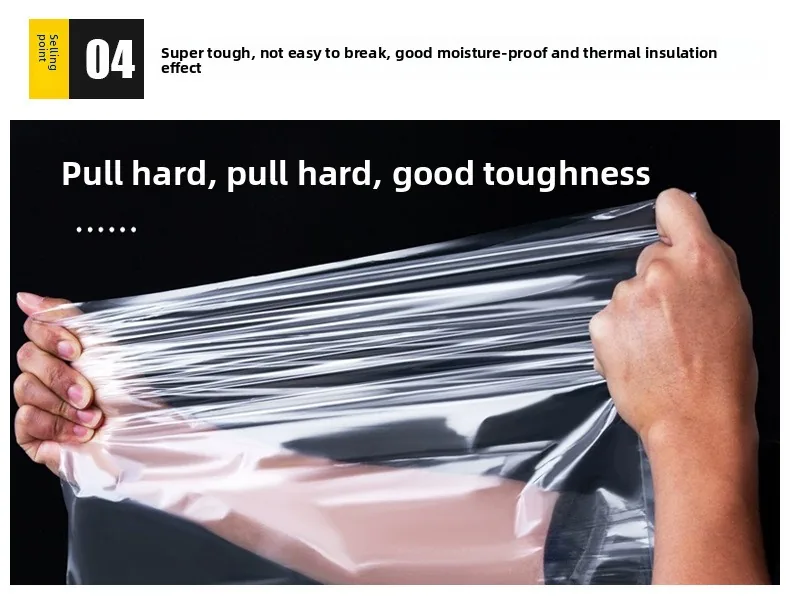 High Clarity LDPE Flat Bags with Moisture-proof Seal, Transparent Poly Liner Bags for Industrial Box Packaging