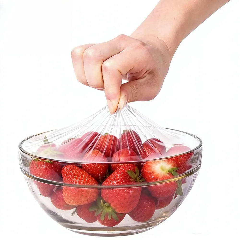 High Clarity & Stretchable Plastic Wrap for Catering, BPA Free, Food Grade PVC Cling Film