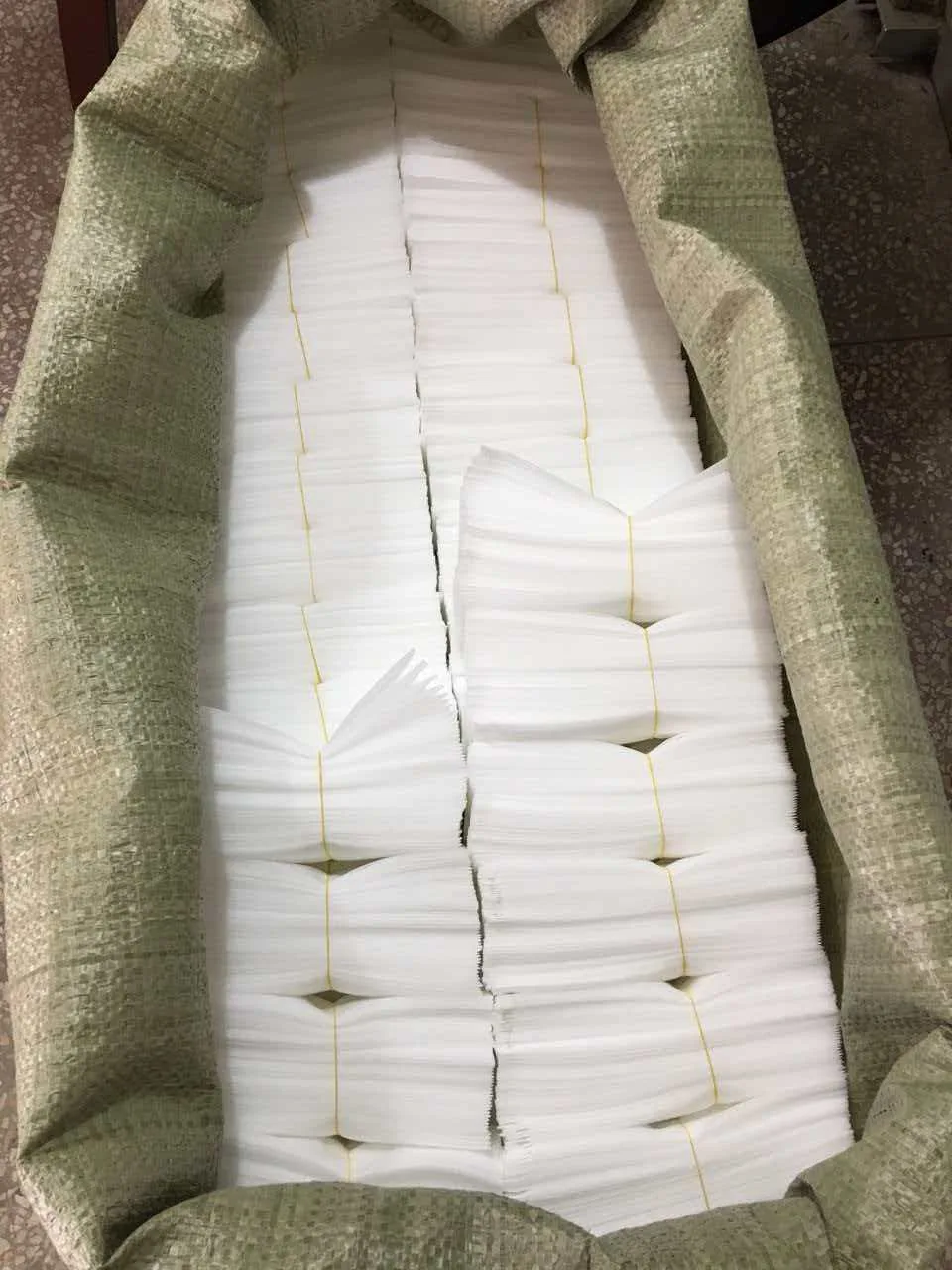 Eco Friendly Square Nursery Grow Bags White Biodegradable Non-Woven Fabric for Planting Tree and Seedling Aeration