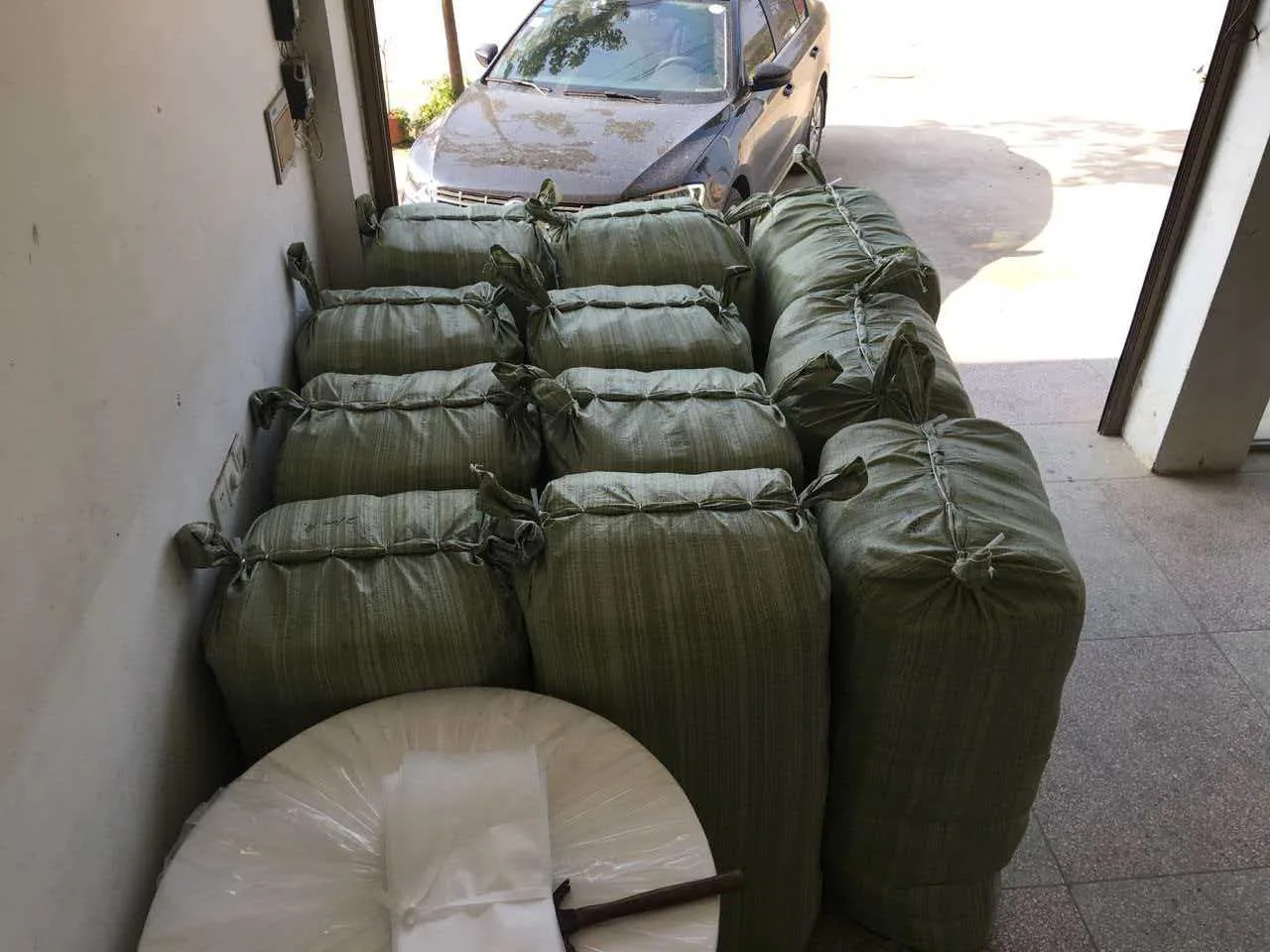Eco Friendly Square Nursery Grow Bags White Biodegradable Non-Woven Fabric for Planting Tree and Seedling Aeration