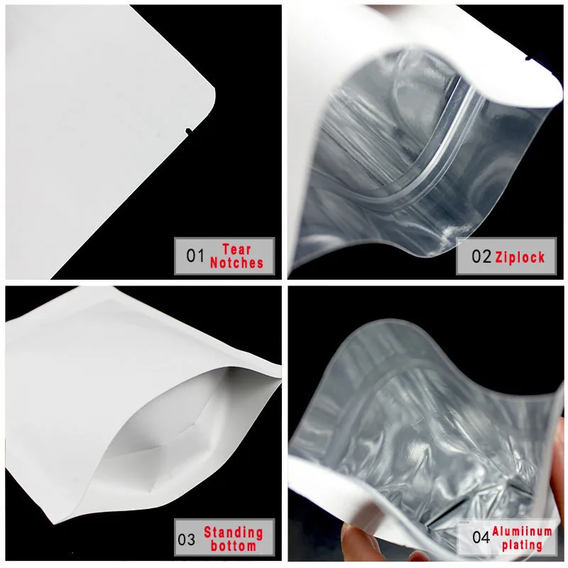 Holographic Mylar Zipper Bag — Small Format, Moisture-Proof