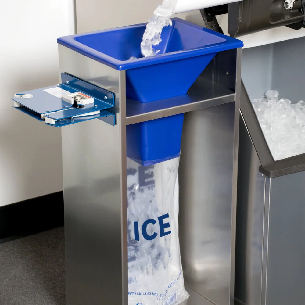 Ice Storage DrawString Bags Freezer Plastic Ice Cube Bags