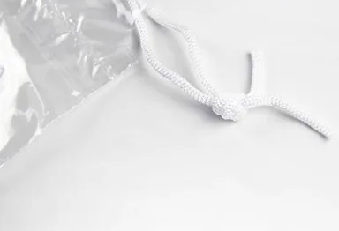 Ice Storage DrawString Bags Freezer Plastic Ice Cube Bags