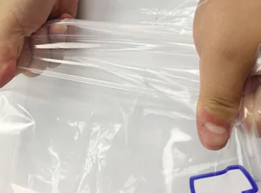 Ice Storage DrawString Bags Freezer Plastic Ice Cube Bags