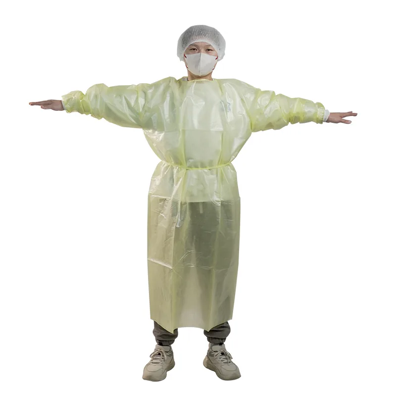Isolate Gown Disposable Isolation Gowns for Hospital PP PE Manufacture Doctor Aprons