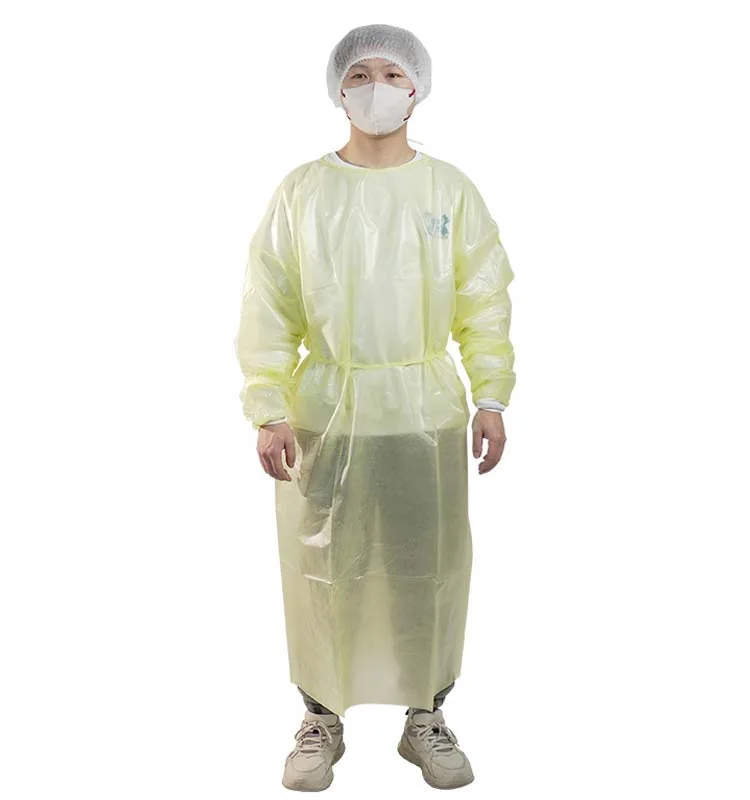 Isolate Gown Disposable Isolation Gowns for Hospital PP PE Manufacture Doctor Aprons