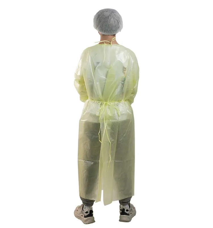 Isolate Gown Disposable Isolation Gowns for Hospital PP PE Manufacture Doctor Aprons