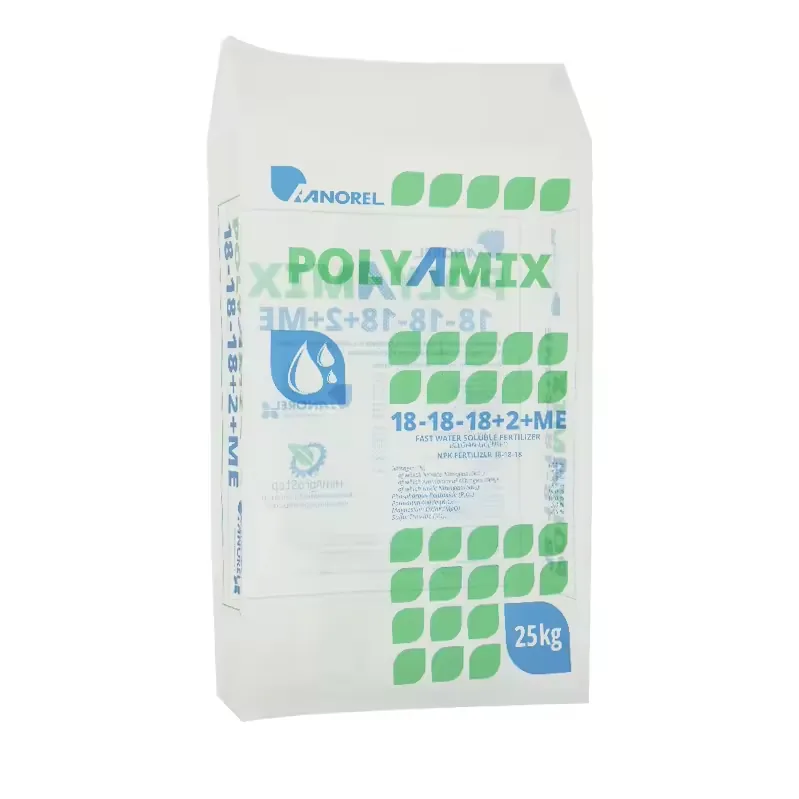 Large Capacity Customized 50kg Mono PE Woven Plastic Bag PP Material Agricultural Industrial Fertilizer Food Feed Packaging Bag