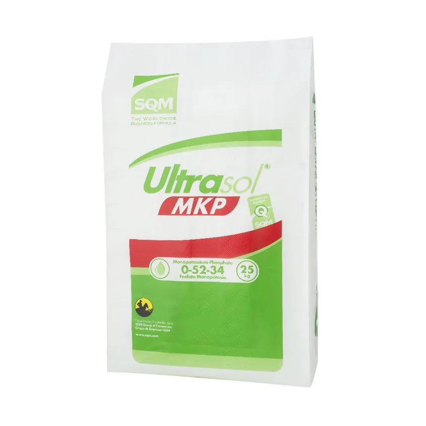 Large Capacity Customized 50kg Mono PE Woven Plastic Bag PP Material Agricultural Industrial Fertilizer Food Feed Packaging Bag