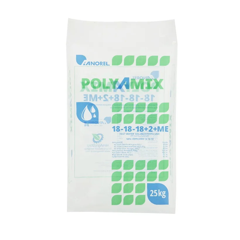 Large Capacity Customized 50kg Mono PE Woven Plastic Bag PP Material Agricultural Industrial Fertilizer Food Feed Packaging Bag