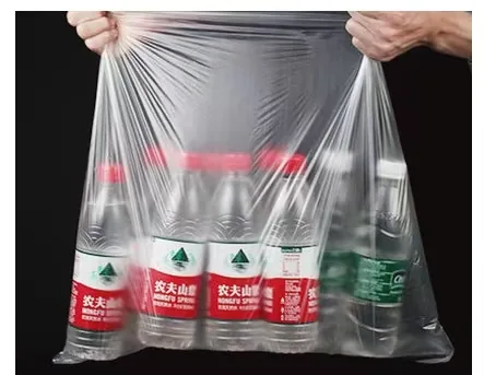 Large Clear Waterproof Dust Proof Recyclable Food Grade PE Flat Packaging Bags for Pet Food