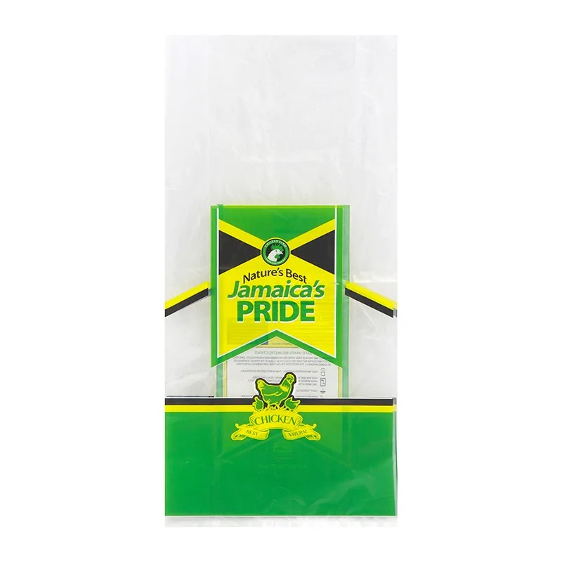LDPE/CPP/OPP Frozen Food Back-Seal Bag for Chicken & Portioned Meat