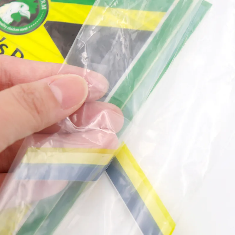 LDPE/CPP/OPP Frozen Food Back-Seal Bag for Chicken & Portioned Meat