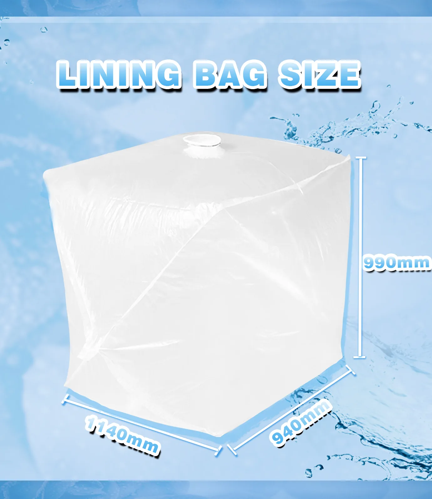 Liquid Aseptic Packaging Bag IBC Flexitank Container with Liner Bag for Wine Mineral Water and Milk 1000L