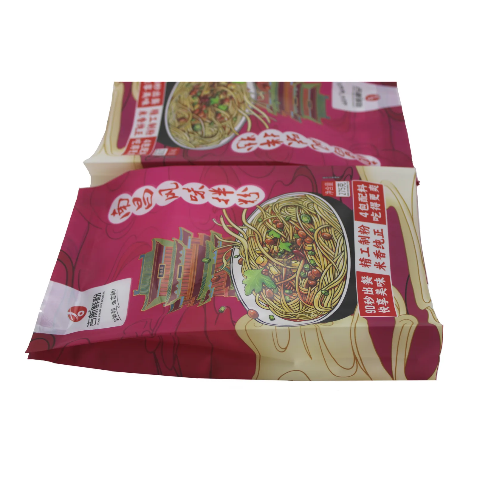Multi-Layer Composite Gusset Vacuum Bag for Noodles & Dry Food