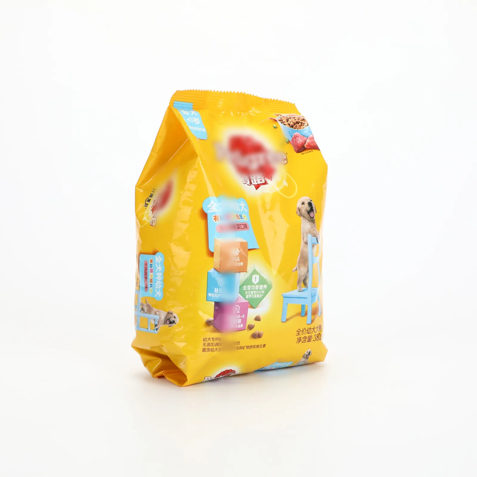 Mylar Bags Custom Printed 3.5g Stand up Moisture Proof Heat Seal PE Pet Food Storage Pouch Cat Food Pet Feed Freeze Dried