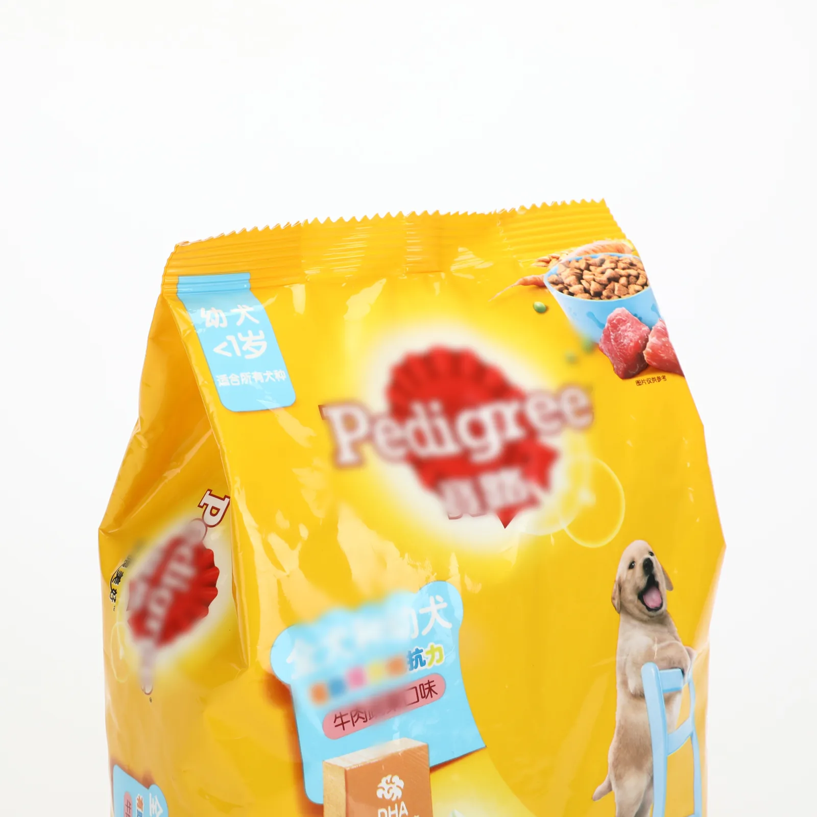 Mylar Bags Custom Printed 3.5g Stand up Moisture Proof Heat Seal PE Pet Food Storage Pouch Cat Food Pet Feed Freeze Dried