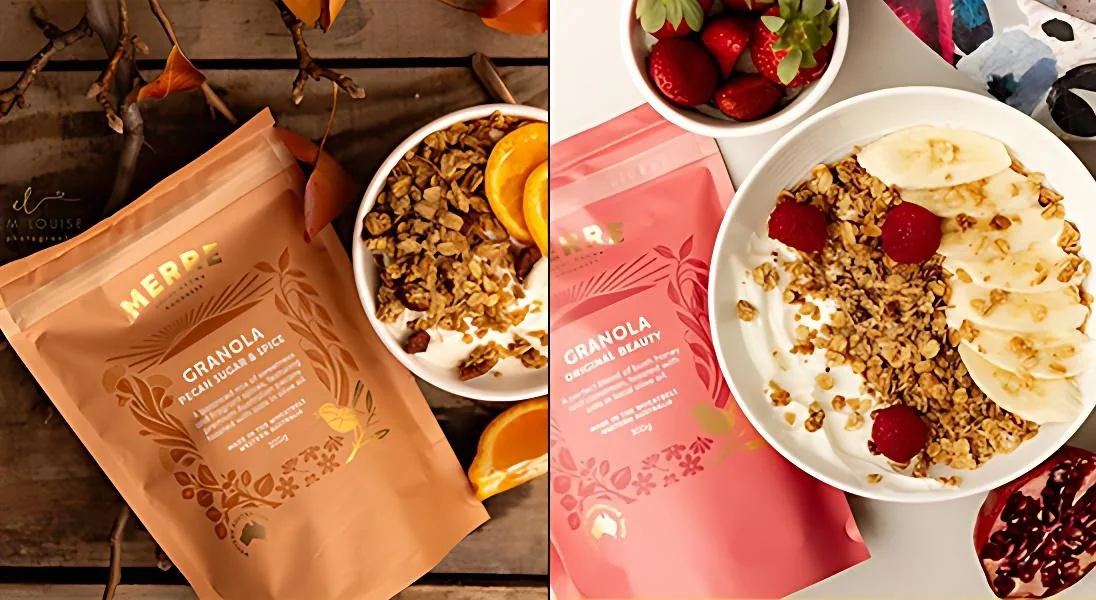 Mylar Foil Stand-Up Zipper Pouch for Candy, Chocolate and Cocoa