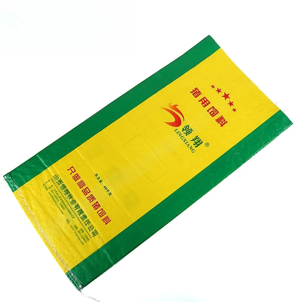 OEM Bopp Laminated 15kg 20kg 25kg 50kg Polypropylene Woven Animal Feed Bags for Pet Dog Food Packaging