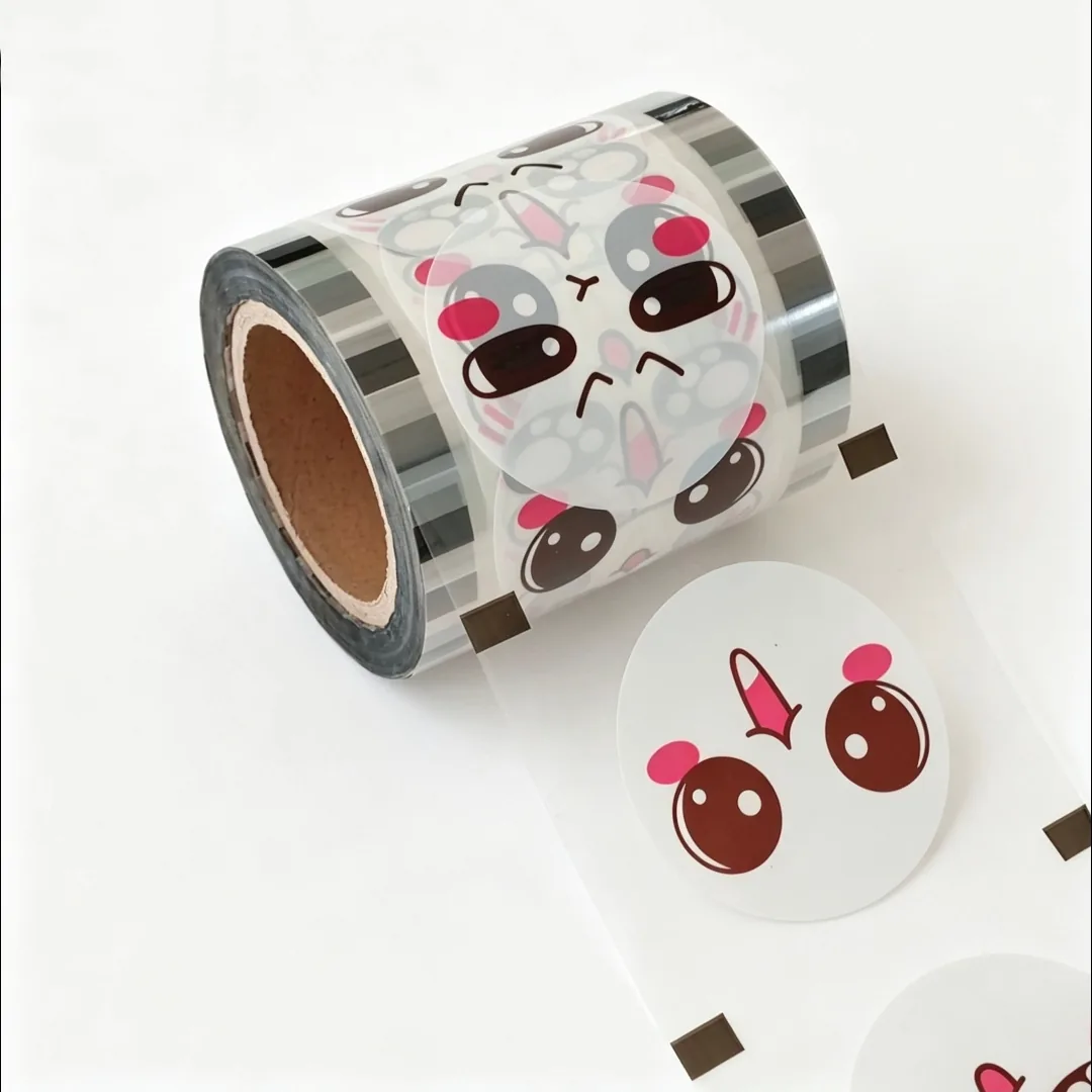 OEM Easy Peel PP Lidding Film No Residue for Disposable PP Yogurt Plastic Cups