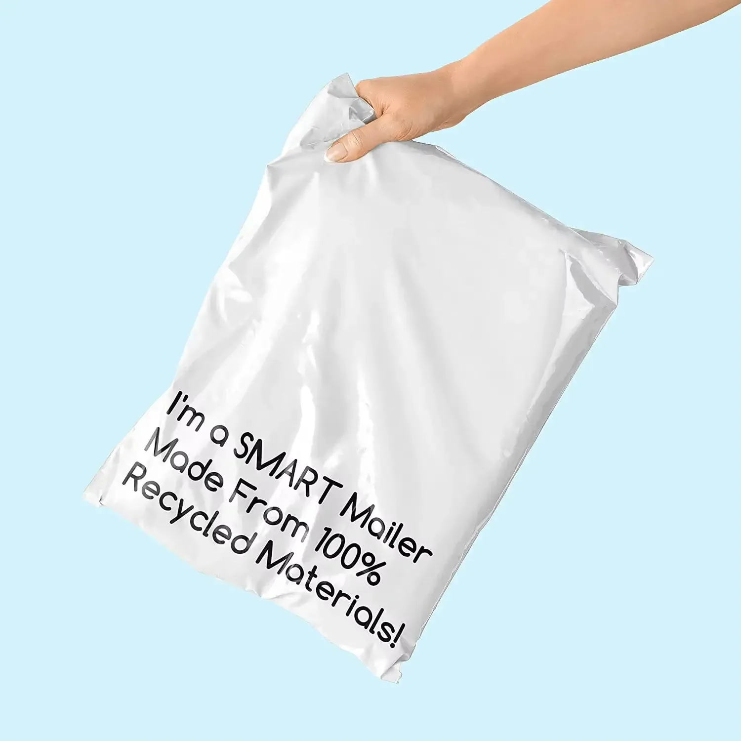 OEM Heavy-Duty Biodegradable Plastic Mailer Bags Self-Sealing Weatherproof for Shoes Bulk Use with Global Shipping izable