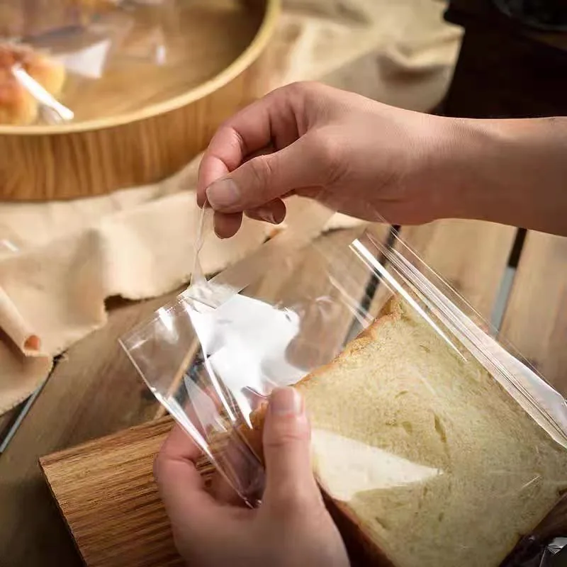 Transparent OPP Self-Adhesive Bread and Cookie Bag
