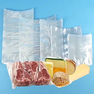 Bone-In PA/PE Shrink Bag for Lamb Leg, Rack of Ribs & Cheese Blocks