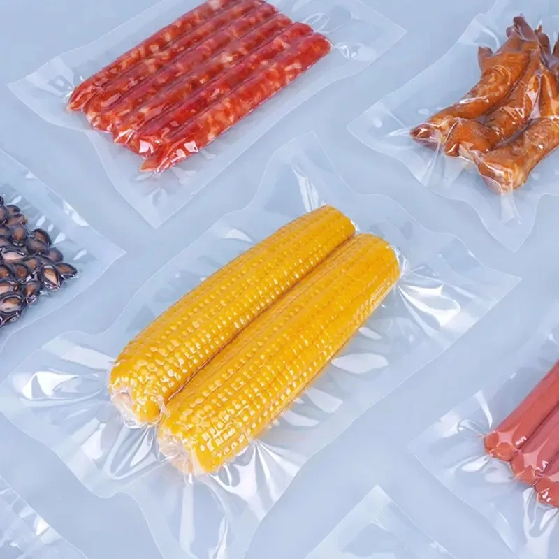 Smooth PA/PE Vacuum Bag for Chamber Sealers — Meat and Cheese