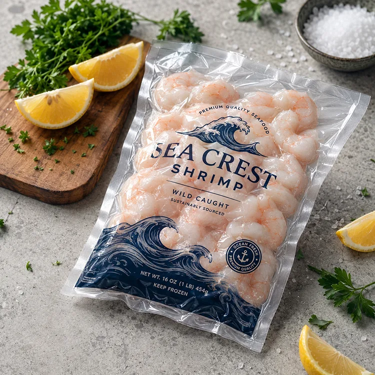 PA/PE High-Barrier Vacuum Bag for Meat, Seafood & Frozen Food