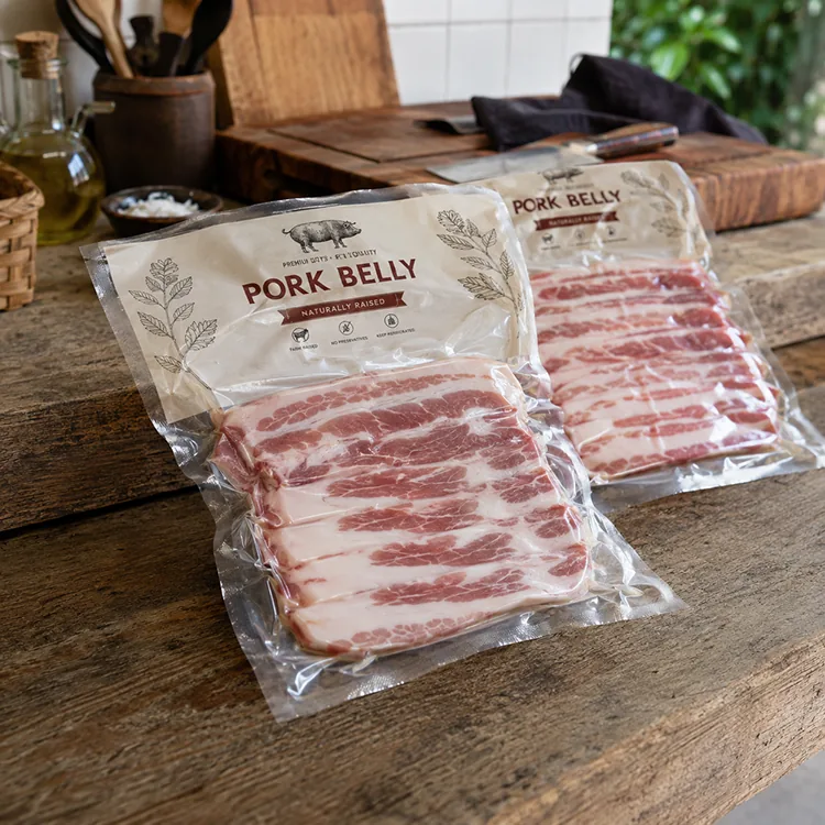 PA/PE High-Barrier Vacuum Bag for Meat, Seafood & Frozen Food