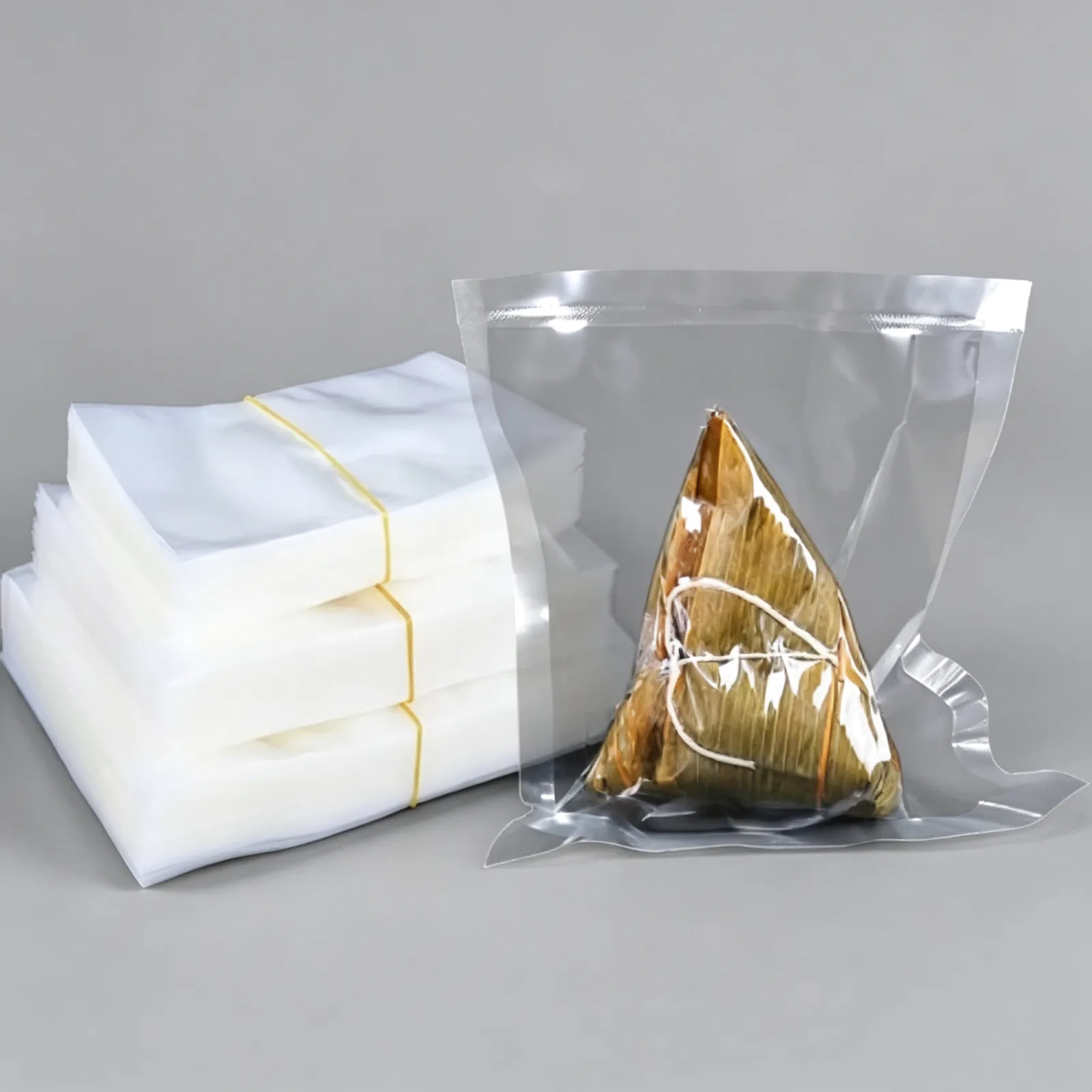 PA/PE Clear Vacuum Bag for Pizza, Salad & Baked Goods