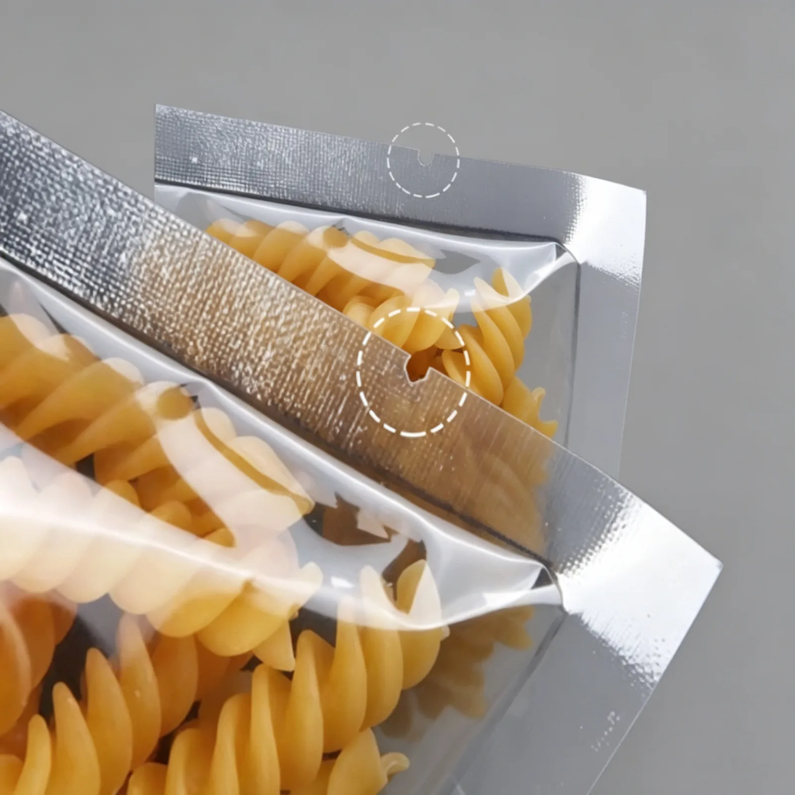 PA/PE Clear Vacuum Bag for Pizza, Salad & Baked Goods