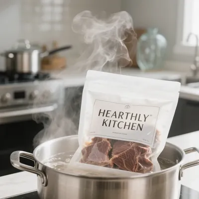 PE Cooking Bag for Boiling Soup, Sausage & Fried Chicken