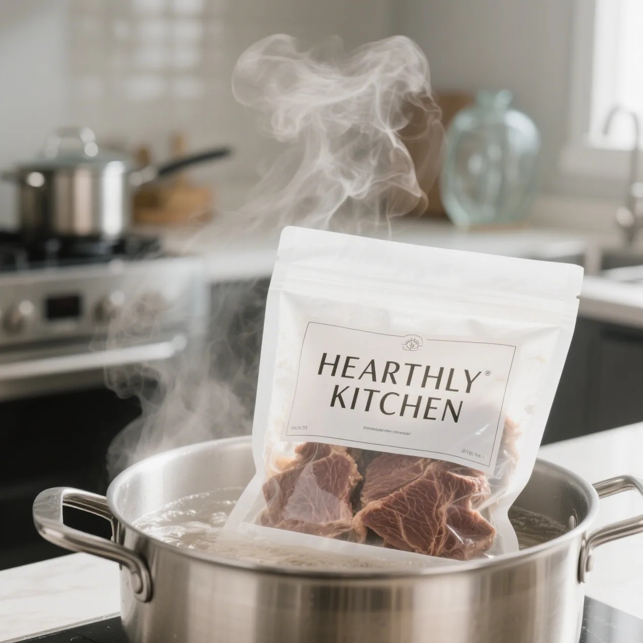 PE Cooking Bag for Boiling Soup, Sausage & Fried Chicken