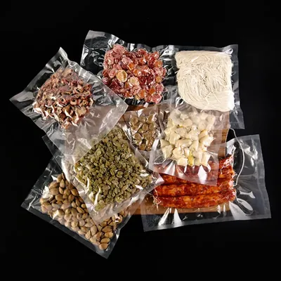 PE Vacuum Food Bag for Grain, Rice and Dry Goods — Custom Size