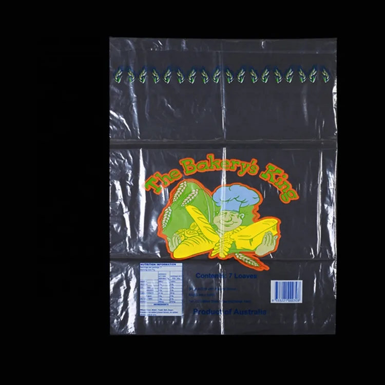 Clear PE Wicket Bread Bag with Side Gusset for Bakeries